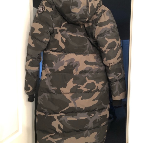 Canada Goose long parka Black Label camo size S - Picture 4 of 4